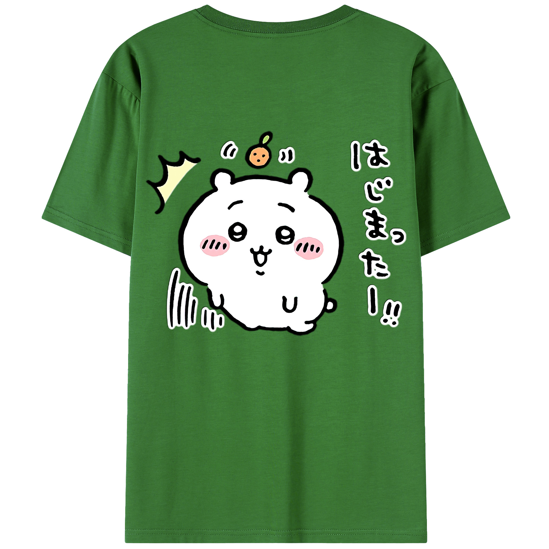 （画像用） ちいかわ ちいかわ Chii-kawa chiikawa レディース半袖Tシャツ(バックプリント)